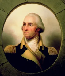 Portret van George Washington, 1853
